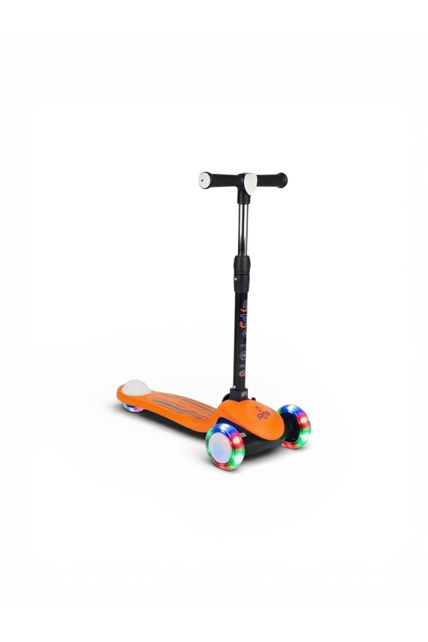 Pro Lighted and Foldable 3-Wheel Children's Scooter 3+Years 50kg Capacity