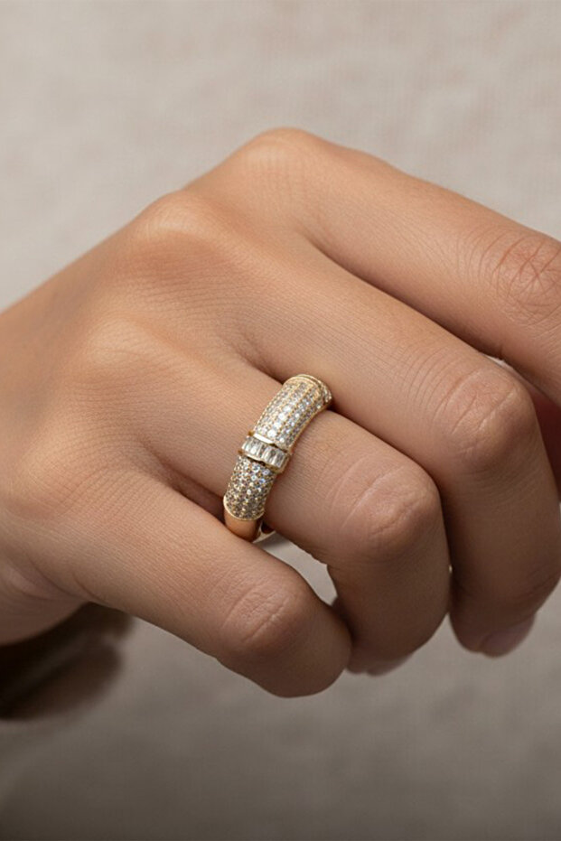 Style Pearl/Xuping Jewelry Lesory Zircon Stone Ring (Please Be Sure to Review the Size Chart before Placing Your Order.)