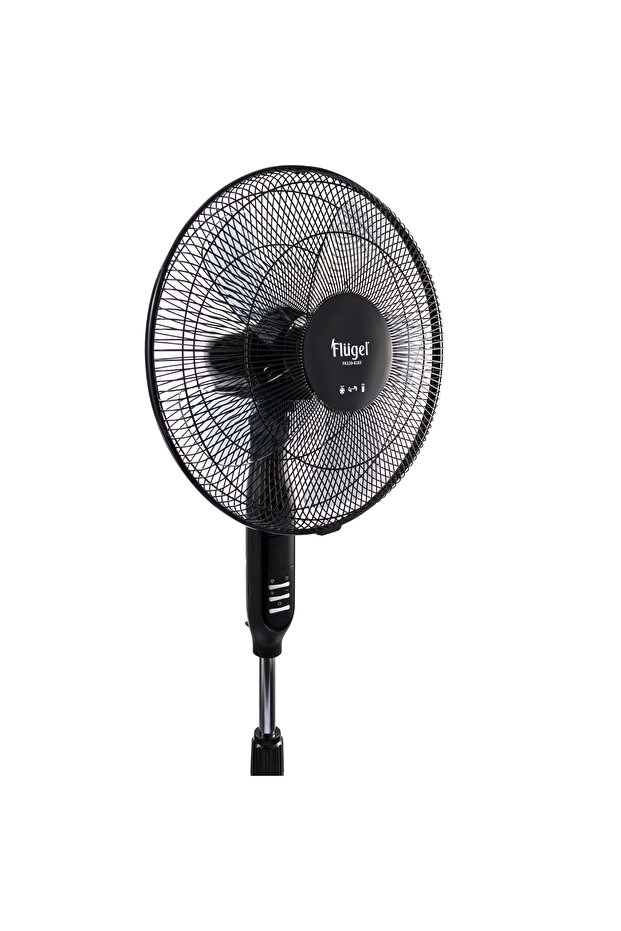 16-Inch Stand Fan with Remote Control 55W 4 Speeds Oscillating Pedestal Fan