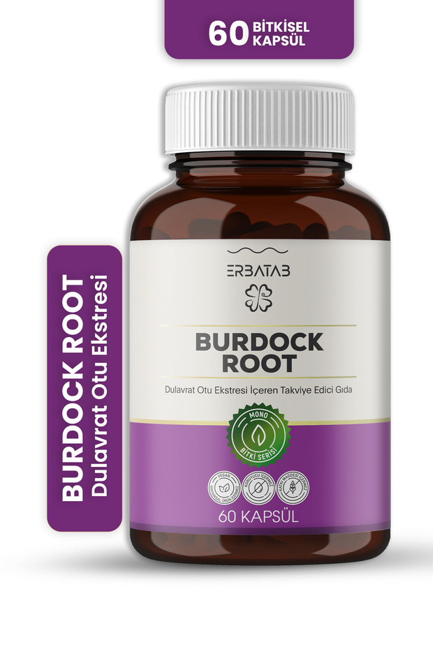 Dulavrat Otu Burdock Root Ekstresi 60 Kapsül