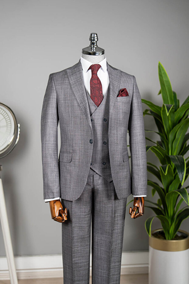 Tailor Ayhan Vest Suit – Slimfit, Please Choose 1 Size Larger.