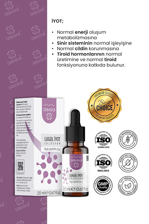 Lugol Iyot %5 20 ml - 5
