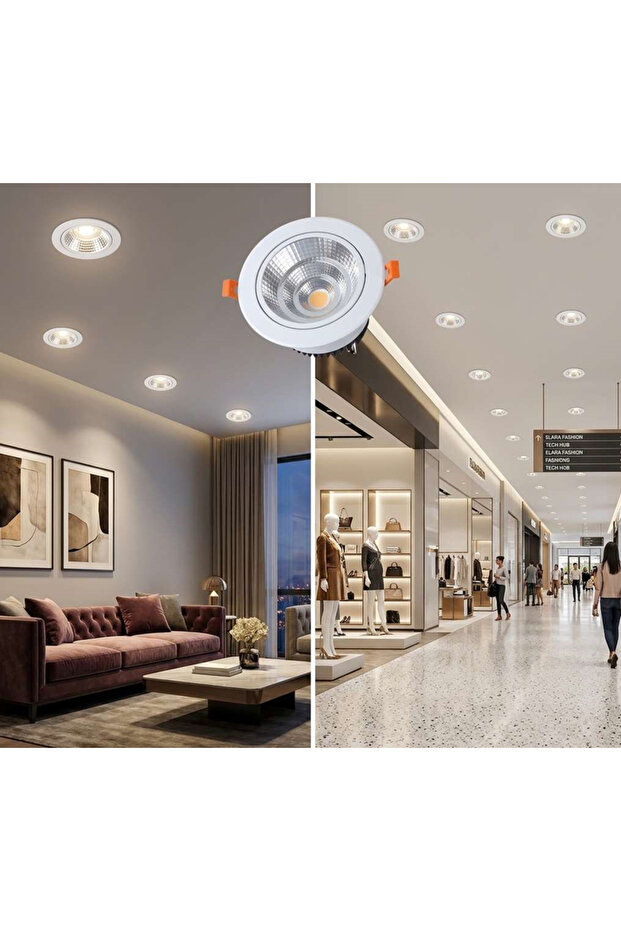 15W LED Downlight Ceiling 220-240V, Recessed Ceiling Lights, 4000K Spotlights