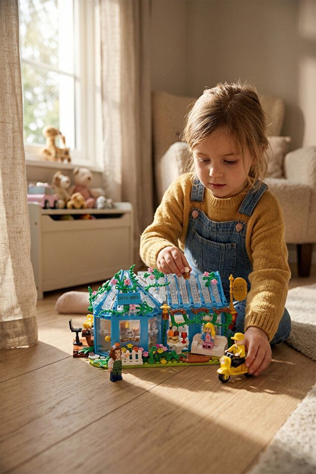 Educational Blocks Coffee House – 642 Piece Creative Building Set