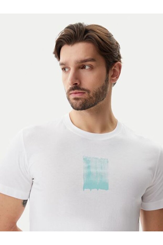 BRUSH STROKE GRAPHIC TEE - 4