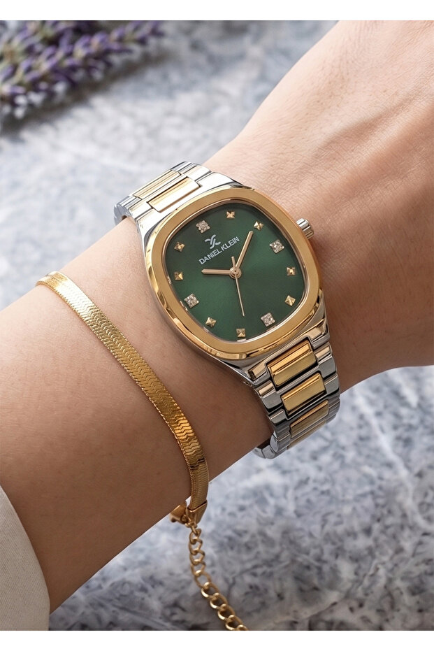 Women's Square Frame Metal Cord Wrist Watch - Modern Design