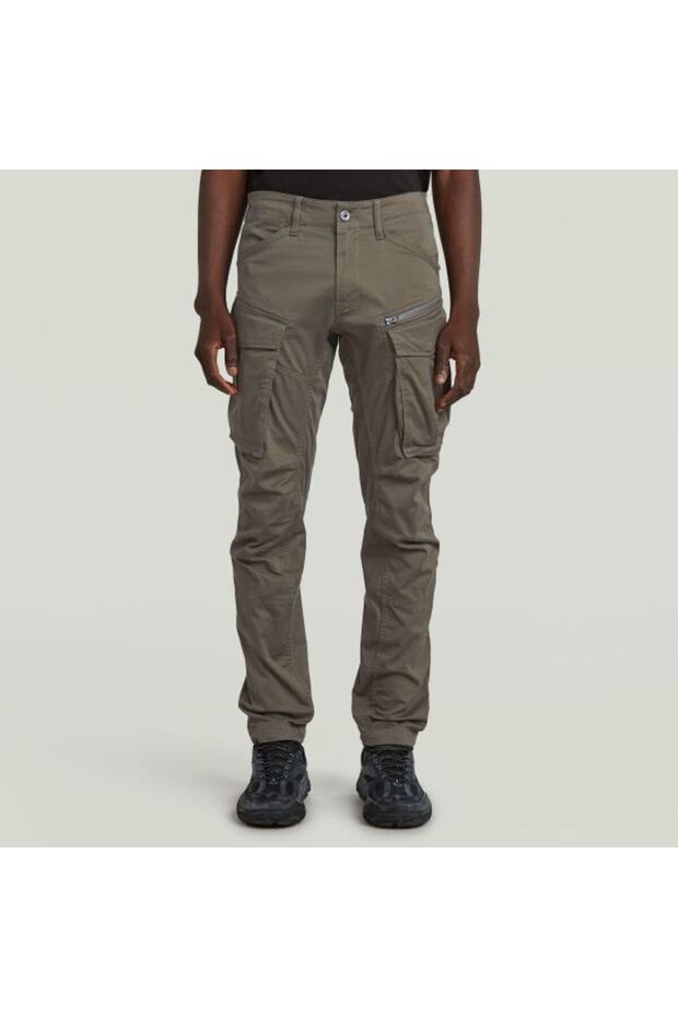GRİ ERKEK TAPERED PANTOLON - 1