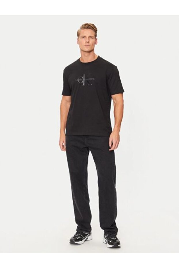 SHINY MONOLOGO TEE - 3