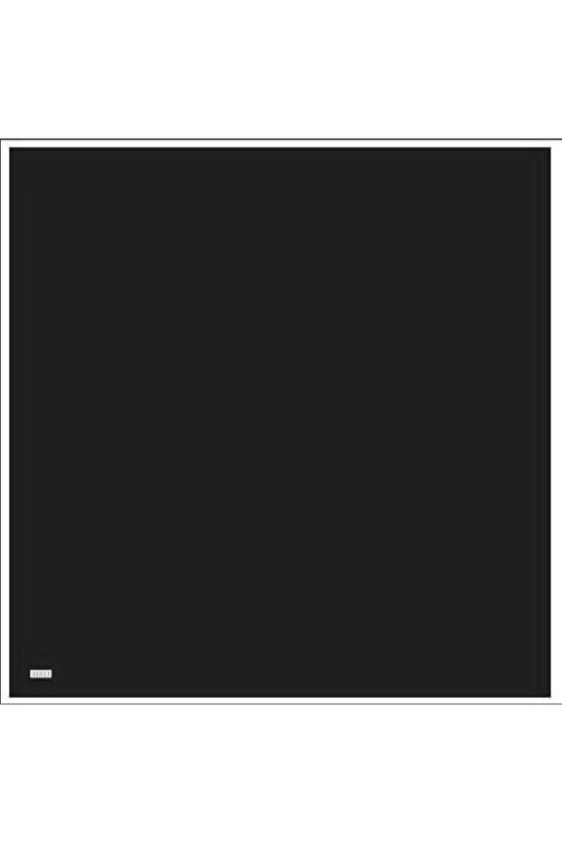 Plain Twill Silk Scarf - 444053-01 Black