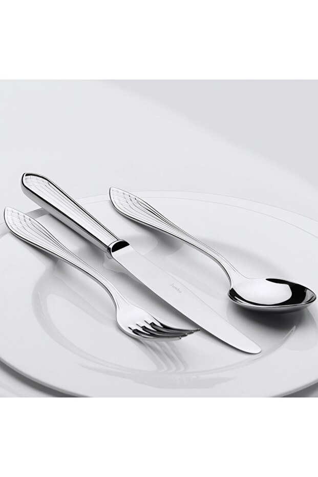4100 84 Piece Fork Spoon Knife Set for 12 Persons