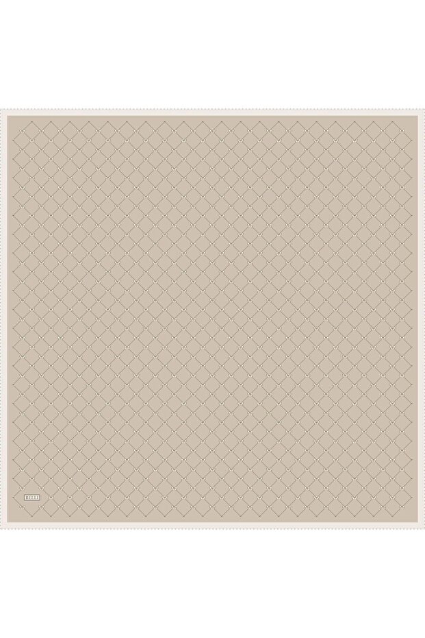 Twill Silk Scarf - 4006-33 Stone