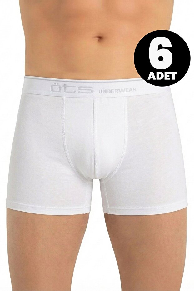 Men's 6-Piece Cotton Boxer Flexible Special Flexible Fit (2640-6)