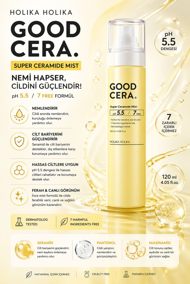 Good Cera Super Ceramide Mist - Barrier Repairing and Moisturizing Mist 120ml