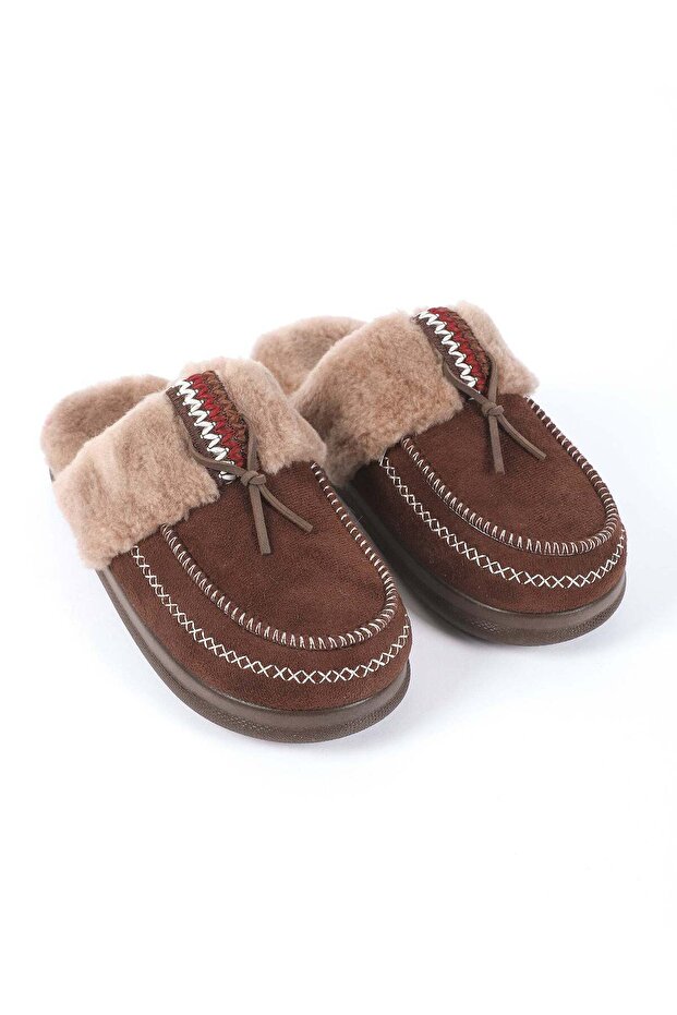 Women's Plush Lined Winter House Slippers - Luxy