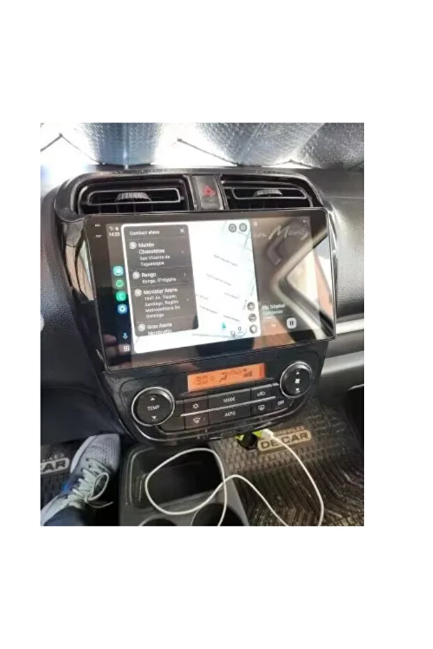 Mitsubishi Attrage Mirage android screen model 2012-2018 carplay android auto reverse camera - 4