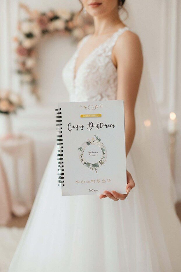 Dowry Notebook, Wedding Planner, Dowry List, Dowry, Promise, Engagement, Henna, Honeymoon, Spiral, 44 Pages.