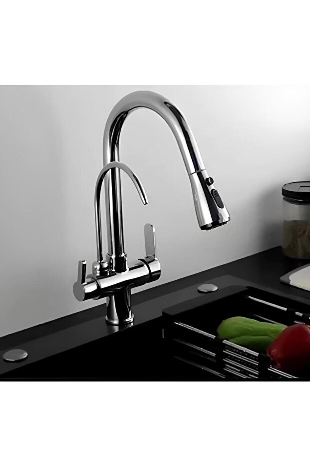 3-Way Spiral Faucet - Kitchen Faucet -