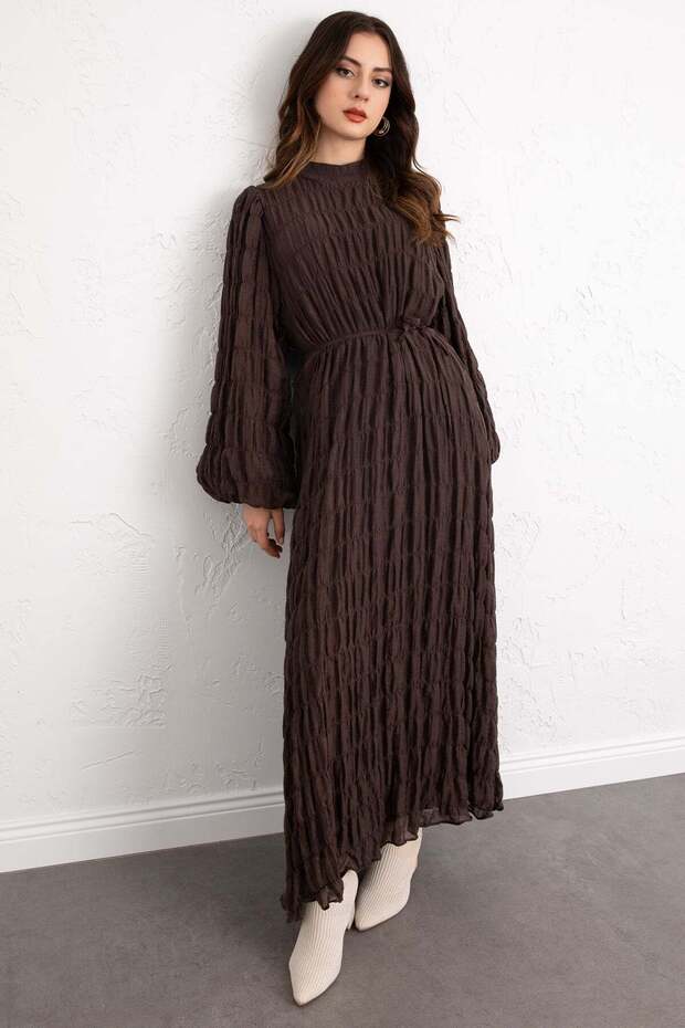 Gipeli Modal Dress 0080 - Brown