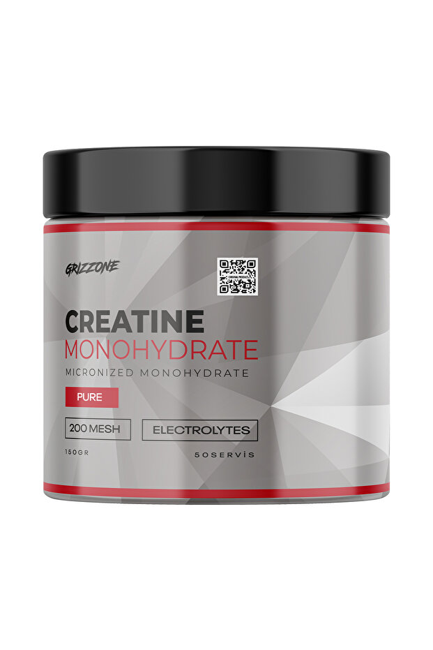 GRIZZONE Creatine Monohydrate 150 Gr ( Aromasız )