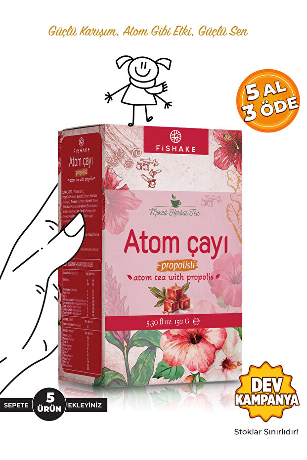 Atom Çayı ( Atom Tea ) Bitki Çayı - 1