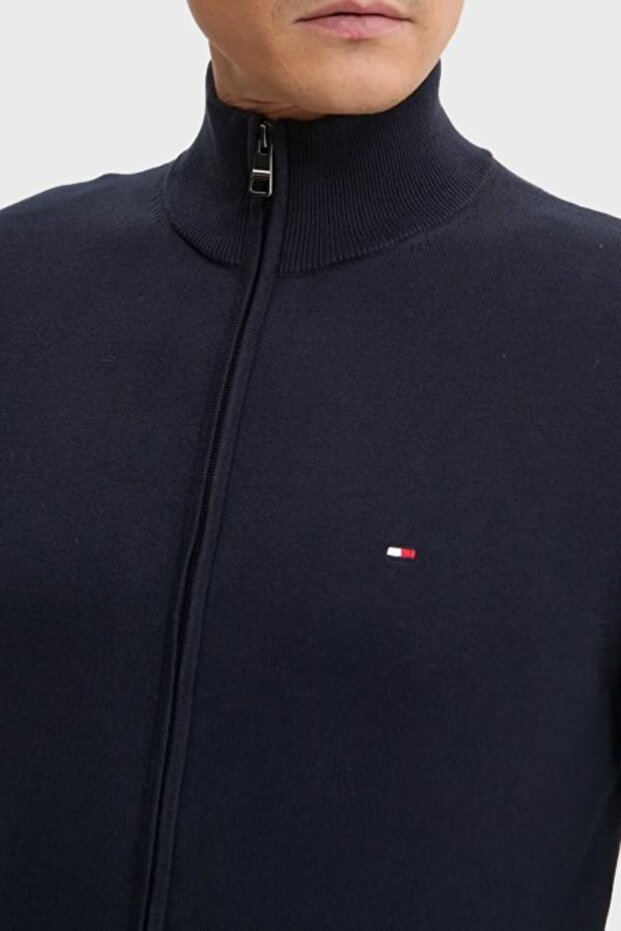 ESSENTIAL COTTON ZIP THRU - 5
