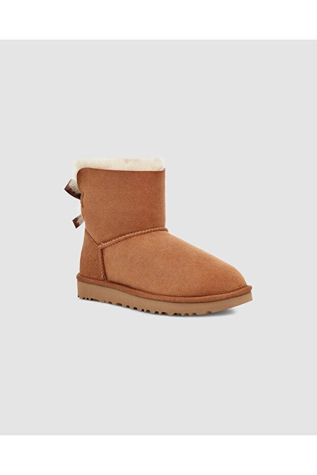Ugg Mını Baıley Bow Iı Kadın Bot 1016501-chesnut - 2