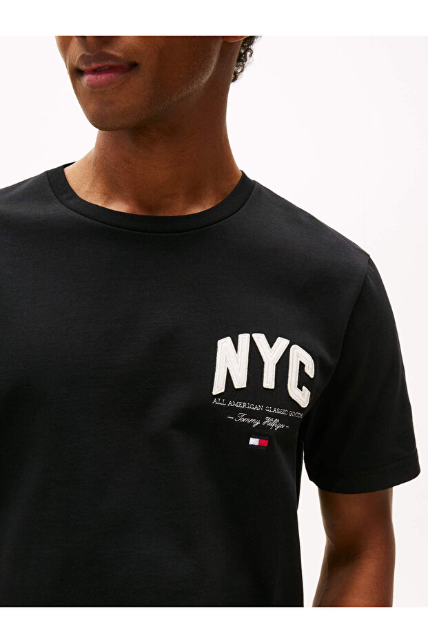 HILFIGER SCRIPT NYC TEE - 1