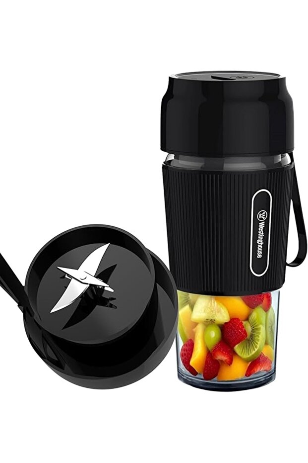Rechargeable Portable Blender – 40W Cordless Smoothie Maker with 300ml BPA-Free Bottle, USB Charging, 6 Stainless Steel Blades