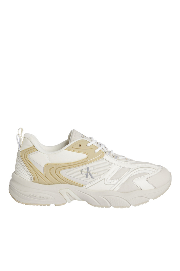 Tennis Lace up Logo Sneakers