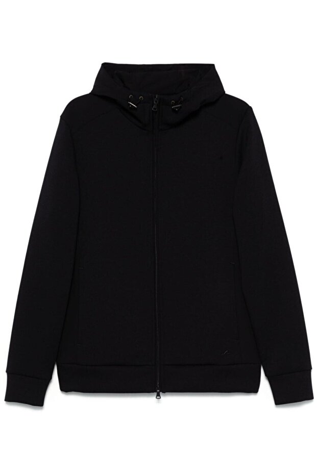 SWEATSHIRT WITH ZIP IN POLYESTER - 4