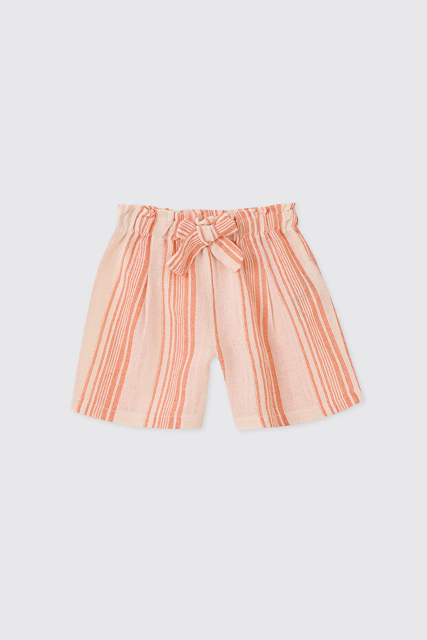 Baby Girl Striped Shorts