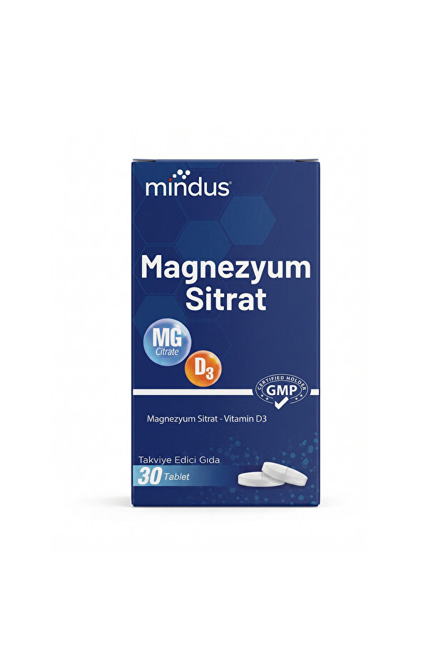 Magnezyum Sitrat 30 Tablet - 6