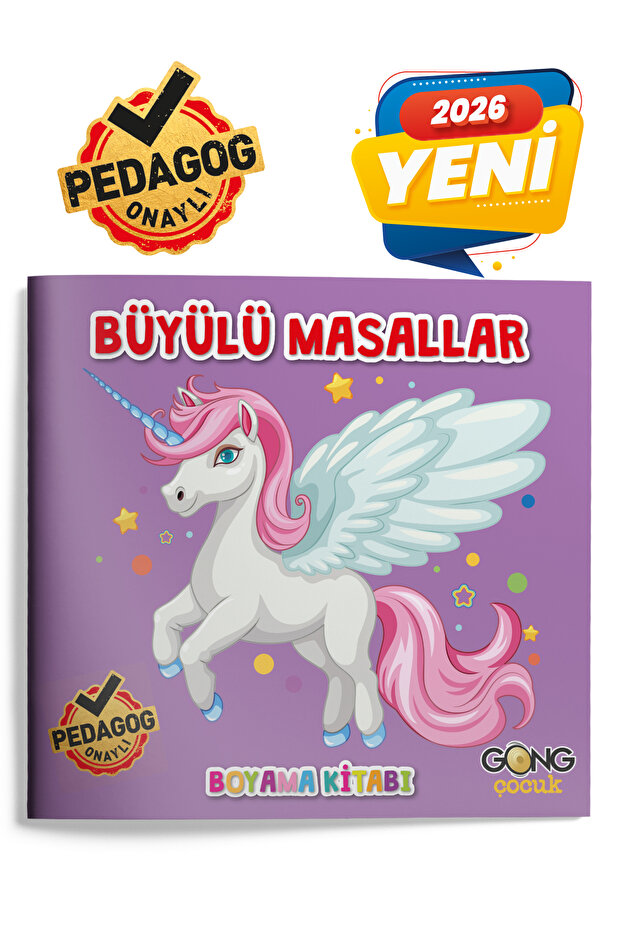 Gong Büyülü Masallar - Boyama Kitabı