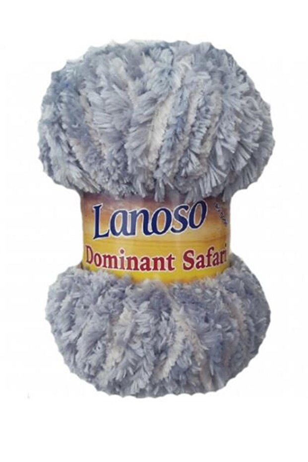 Bag Accessory Dominant Safari No:6 Light Gray and Cream