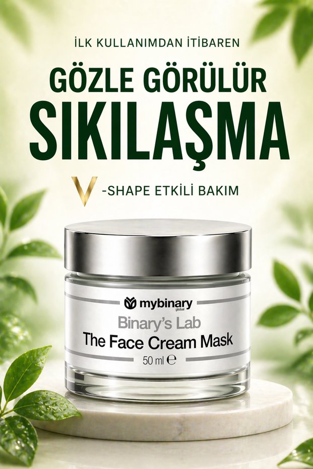 Face, Neck, Chin, Double Chin and Pore Tightening Shaping / Sculpting Moisturizing V-Line Night Cream Mask 50 ml