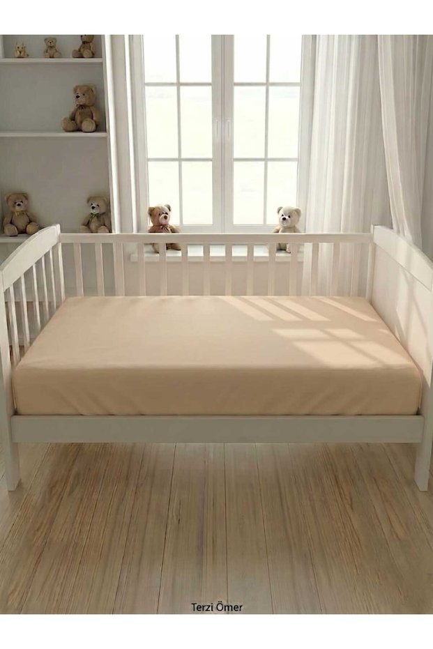 100% Cotton Capucino Colored Single Bed Sheet 120 X 140 cm