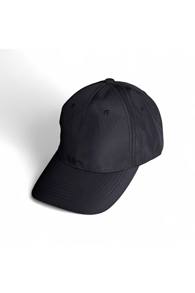 Black Summer Luxury Sports Hat Cap with Adjustable Metal Buckle on the Back