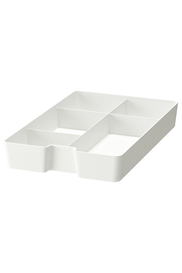 KUGGIS Insert with 5 compartments, white