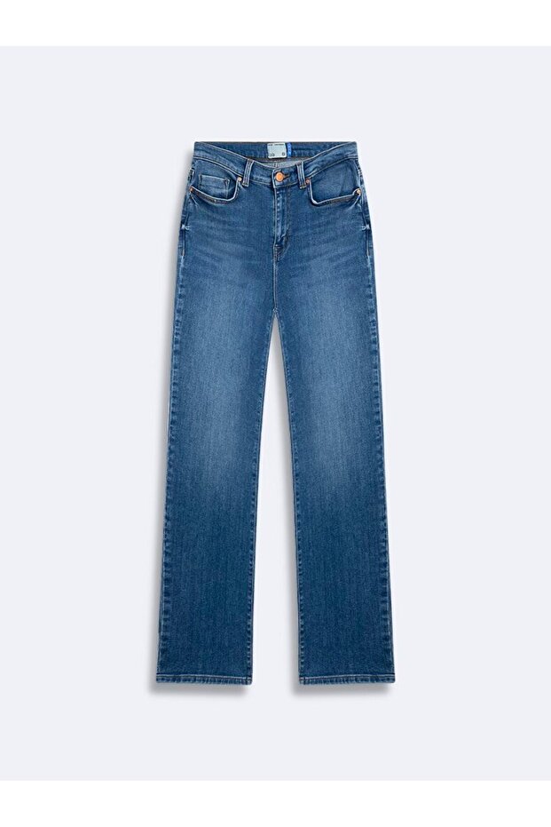 Nena High Mid Indigo Pants