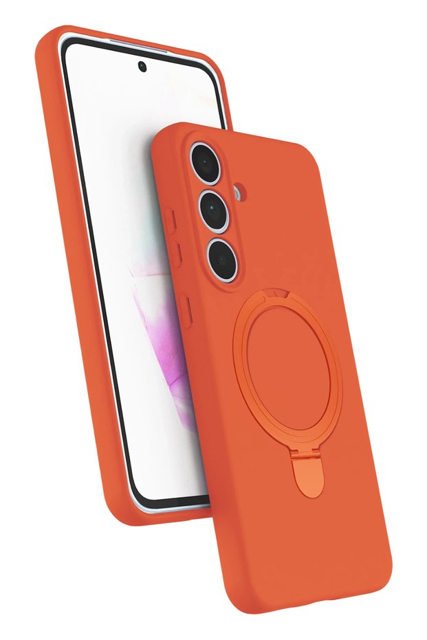 Zengemtx New Galaxy S25 Fe Regal Magsafe Stand Cover (94412) - Orange