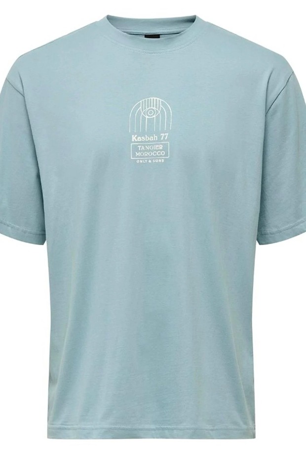 Onsmalik Life Rlx Ss Tee Tr Men's Gray T-Shirt - 22039103