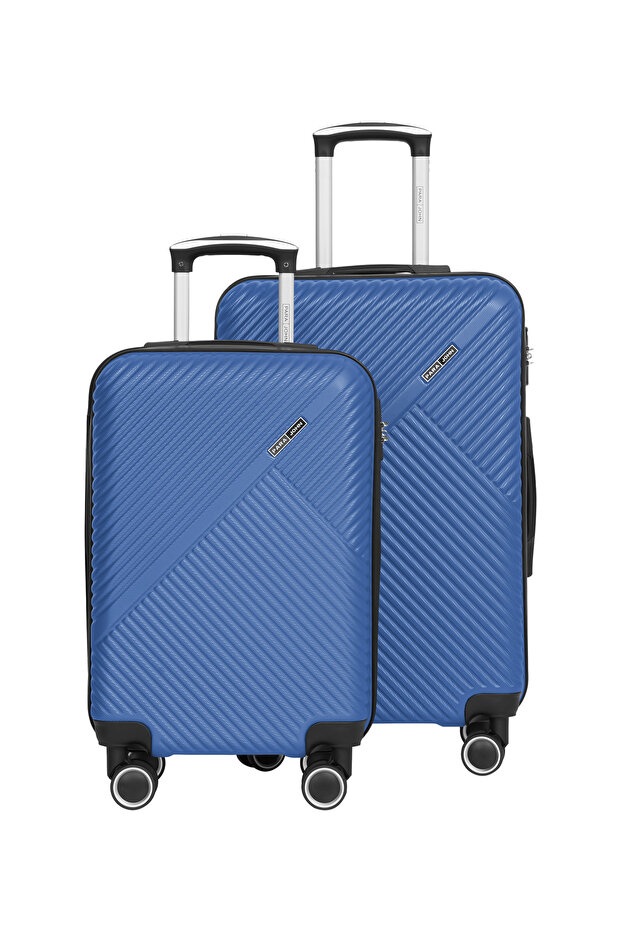 Para John ABS Hardside Luggage Set 20” + 24” Spinner Trolley Suitcases Lightweight Travel Bags