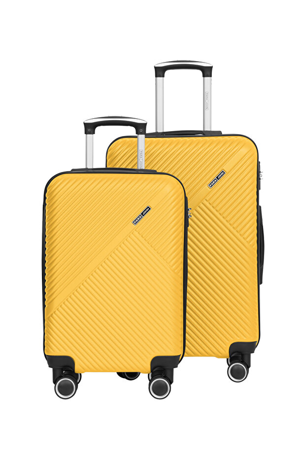 Para John ABS Hardside Luggage Set 20” + 24” Spinner Trolley Suitcases Lightweight Travel Bags