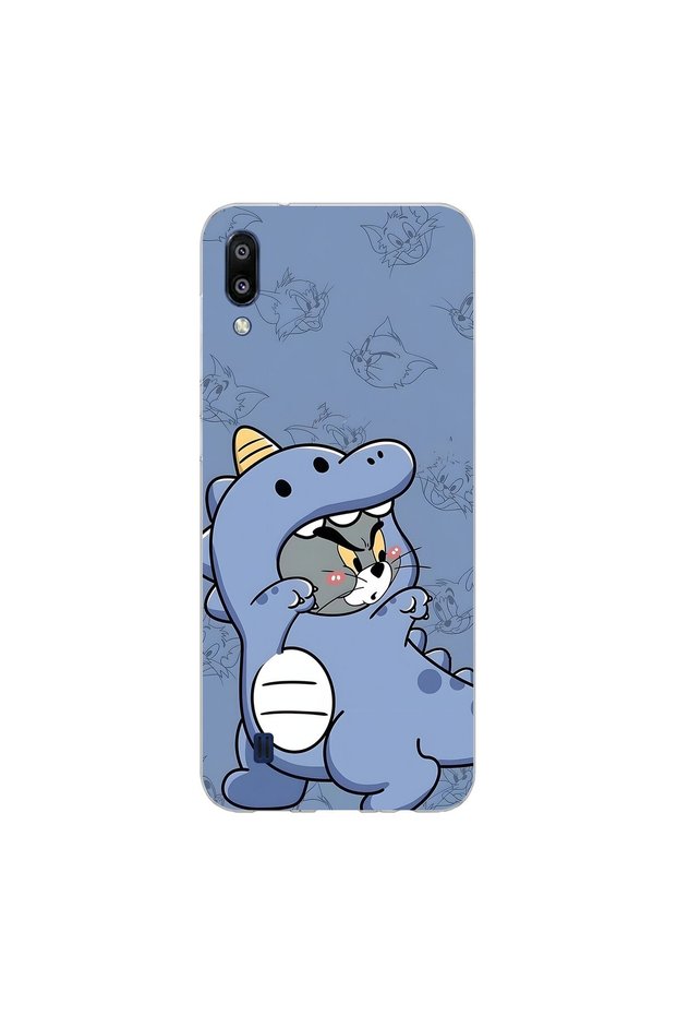 Samsung Galaxy M10 Compatible Couple 5/1 Design Transparent Case