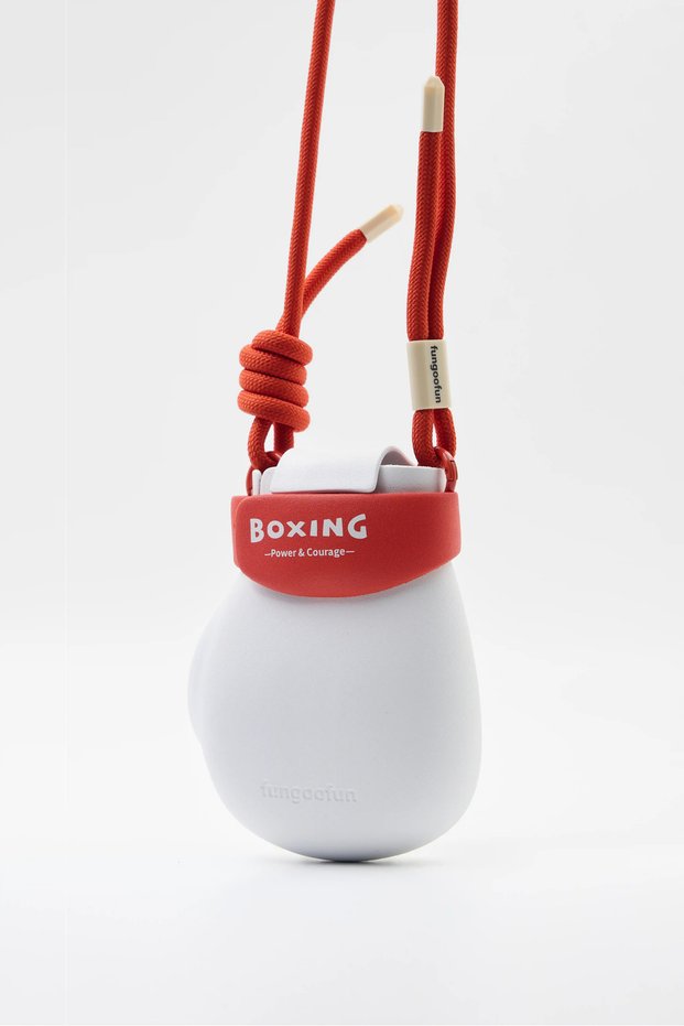 Mini Boks Eldiveni Tasarımlı Çapraz Çanta