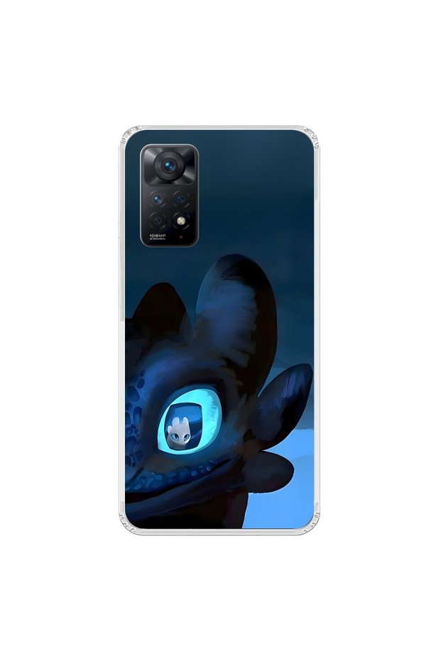 حافظة شفافة متوافقة مع هاتف Xiaomi Redmi Note 11 Pro بتصميم Couple 10/2