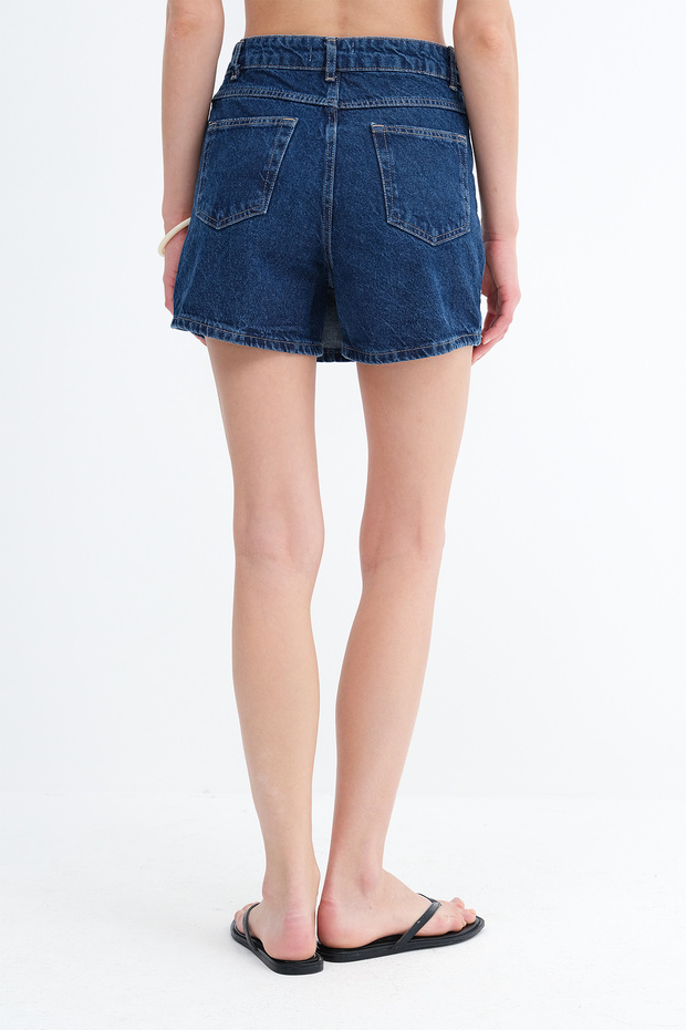 Fustă mini din denim Ş8017 - 6