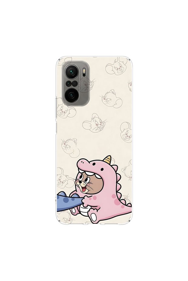 حافظة شفافة متوافقة مع هاتف Xiaomi Poco f3 بتصميم Couple 5/2