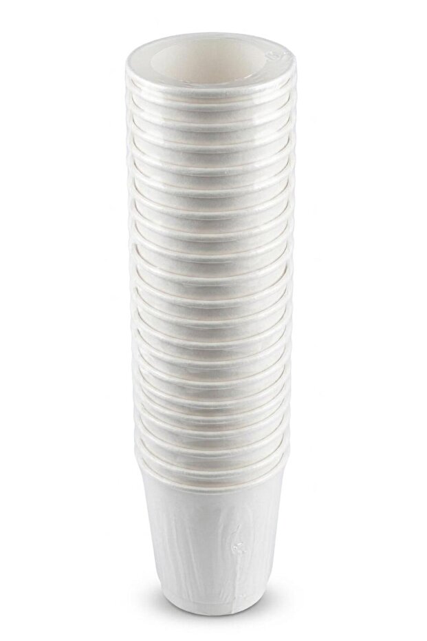 Standard Paper Cups 8 oz – 20 Piece Disposable Pack