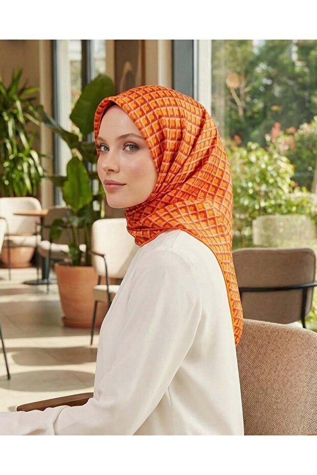 وشاح حرير - 9109D-50 - تيفيل